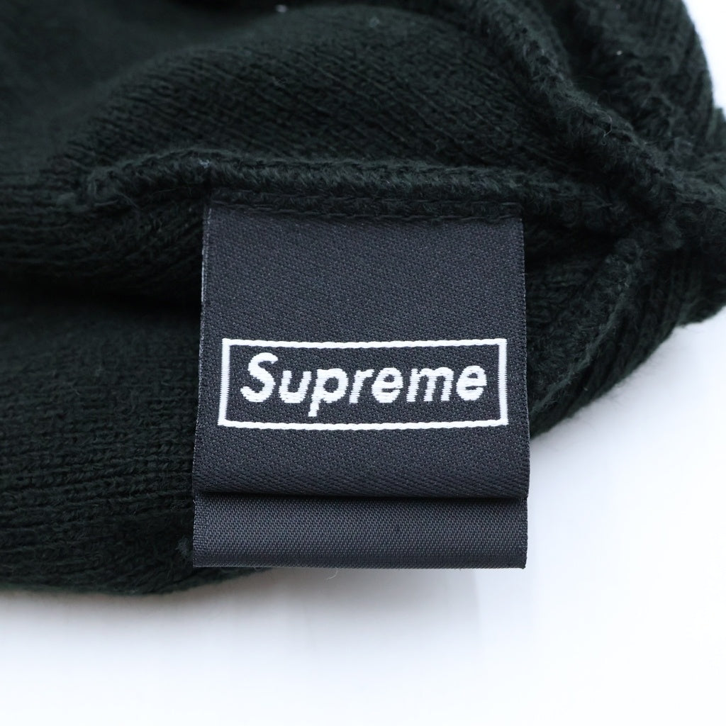 SUPREME(シュプリーム) 22AW×New Era S Logo Beanie ニューエラ ビーニー Sロゴ ブラック