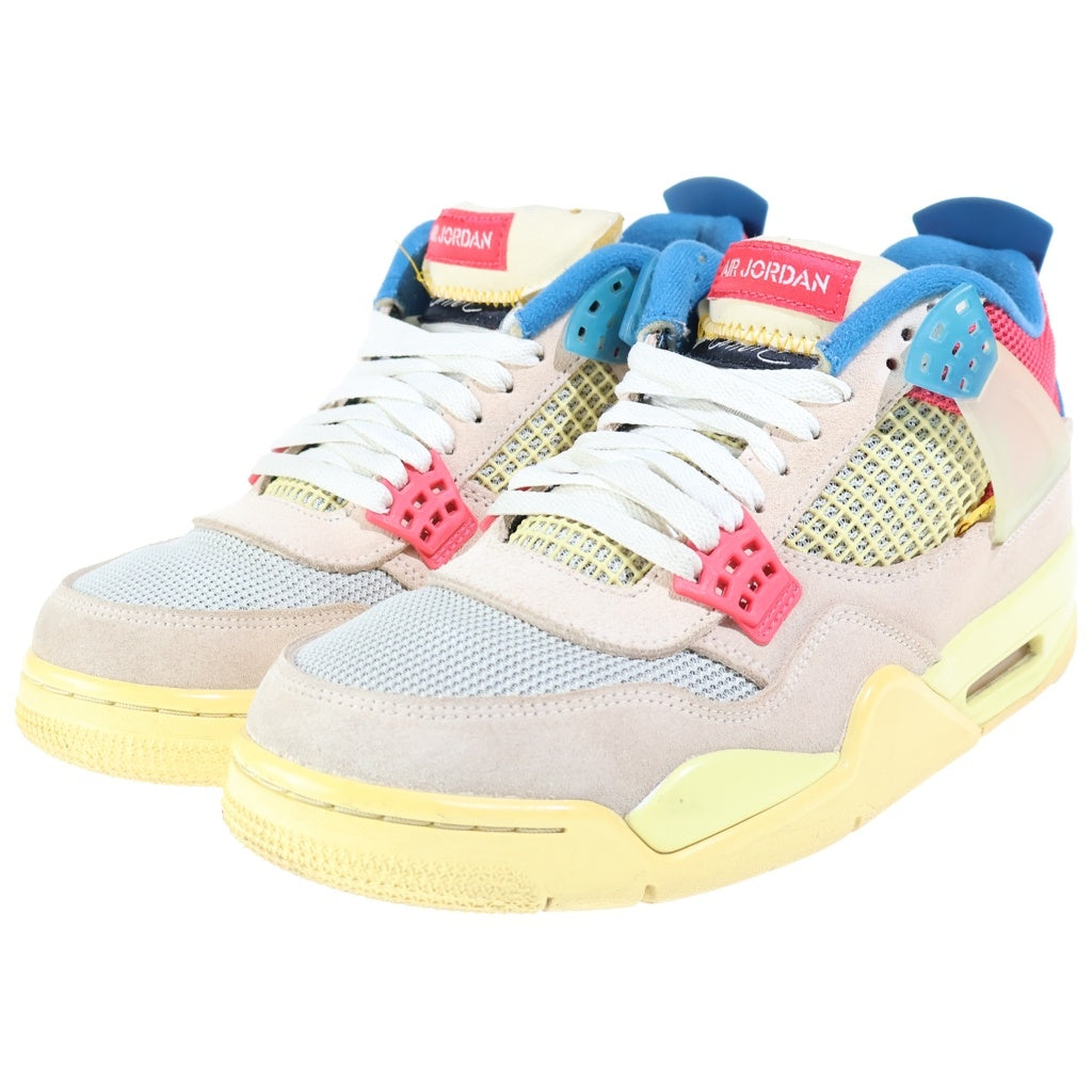NIKE(ナイキ) ×UNION AIR JORDAN 4 GUAVA ICE DC9533-800 ユニオン エアジョーダン4 グァバアイス ハイカットスニーカー マルチ US9/27.0cm DC9533-80