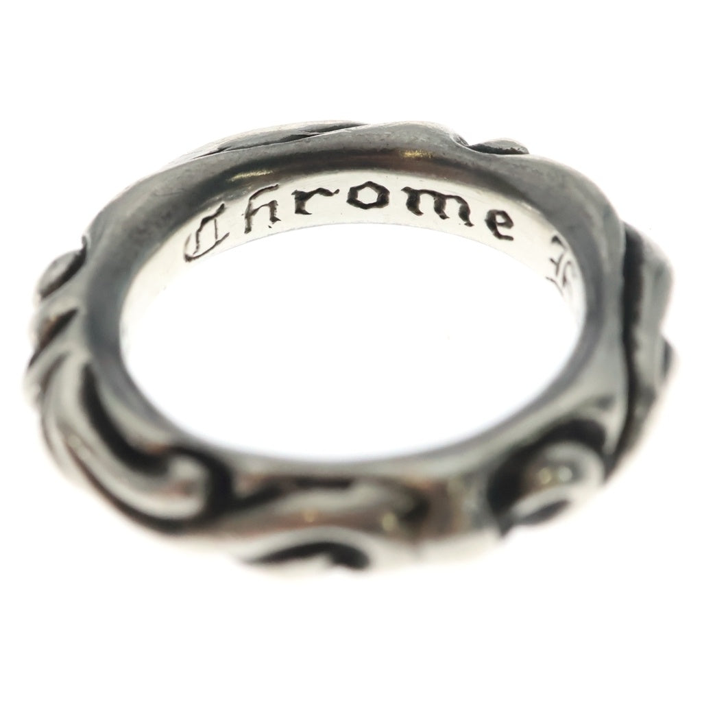 CHROME HEARTS(クロムハーツ) SCRL BAND スクロールバンド リング シルバー BCA351