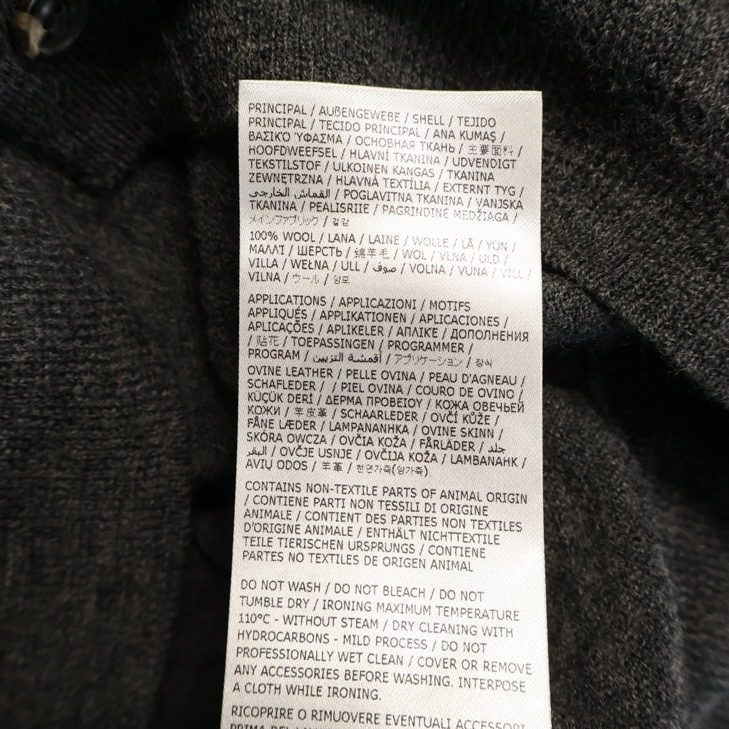 Maison Margiela(メゾンマルジェラ) 12G Elbow Patch Cardigan エルボーパッチ Vネック カーディガン グレー S50HP0012 M13062