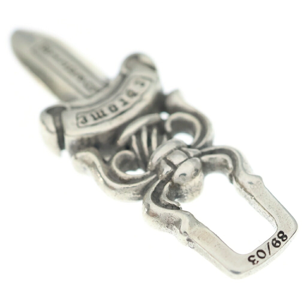 CHROME HEARTS(クロムハーツ) #5DAGGER ZIP1 #5ダガーチャーム シルバーネックレストップ