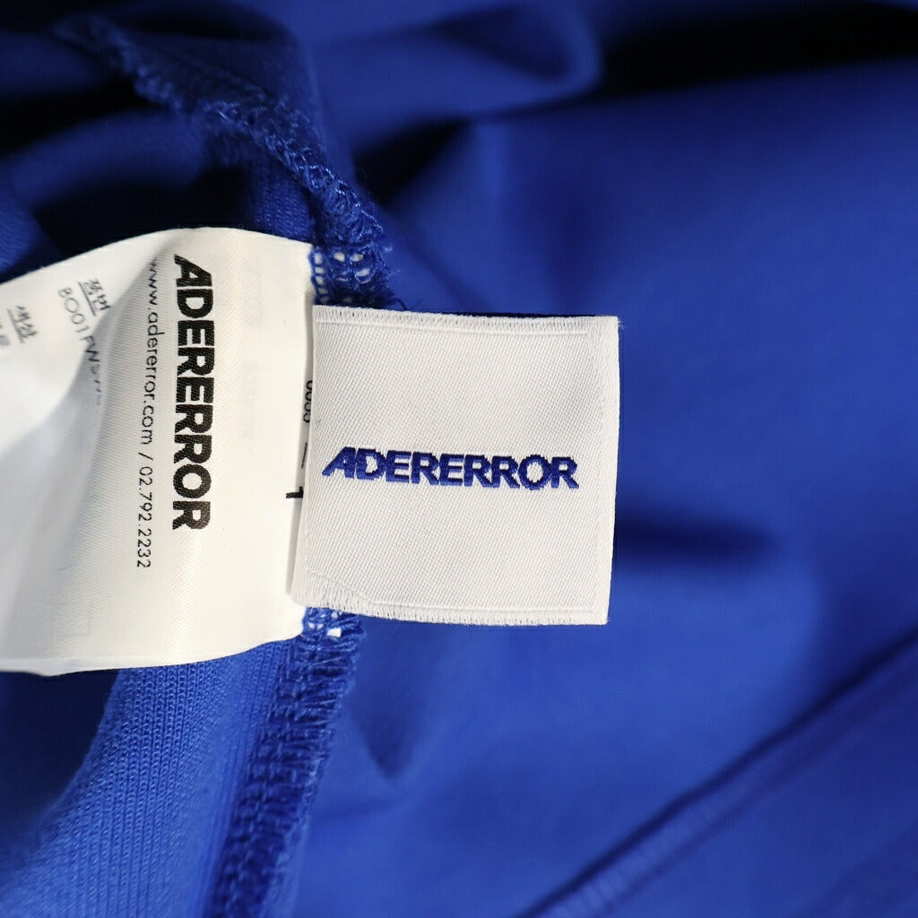 ADER ERROR(アーダーエラー) 25AW Crewneck Pullover Sweatshirt クルーネック ロゴ スウェットシャツ トレーナー ブルー BO01FWSW0107BL