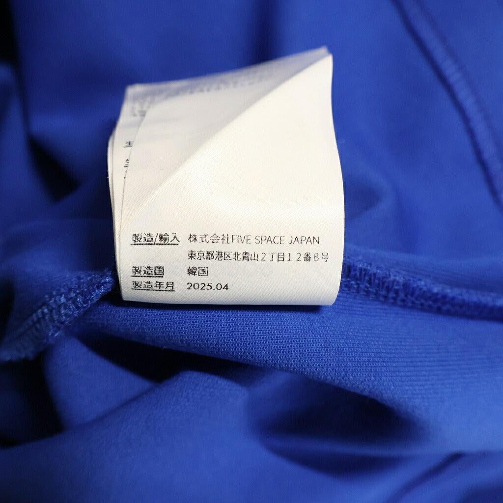 ADER ERROR(アーダーエラー) 25AW Crewneck Pullover Sweatshirt クルーネック ロゴ スウェットシャツ トレーナー ブルー BO01FWSW0107BL