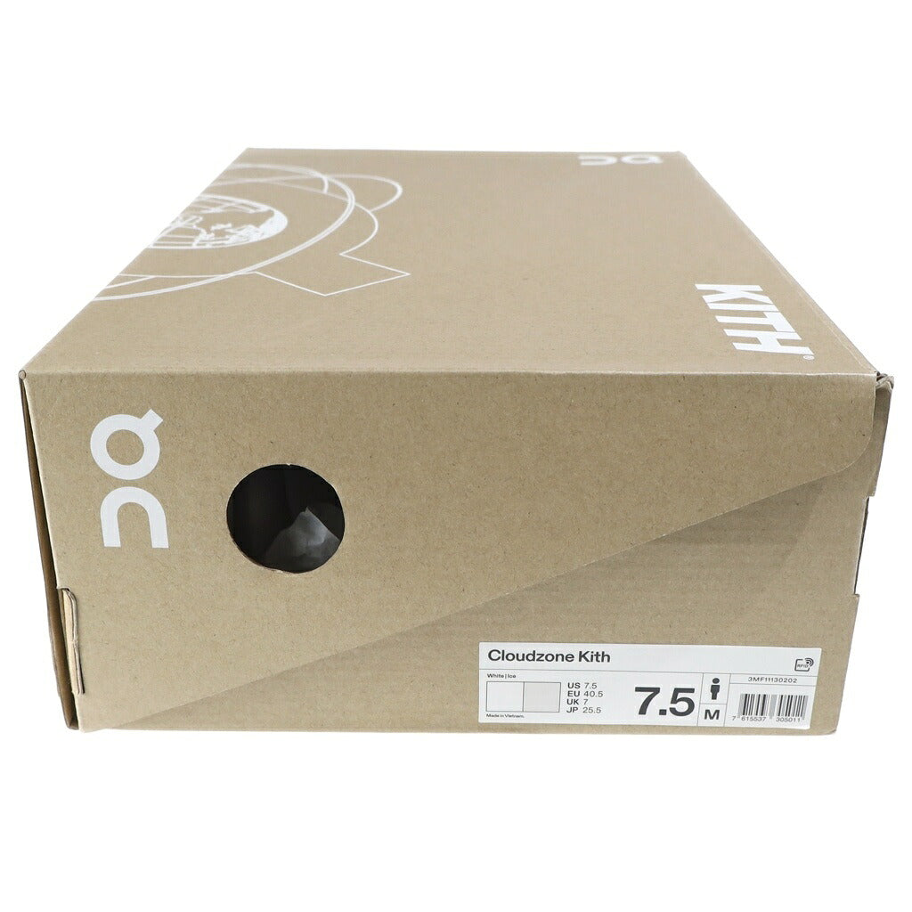 KITH(キス) × On Cloudzone 3MF11130202 オン クラウドゾーン ローカットスニーカー ホワイト US7.5/25.5cm