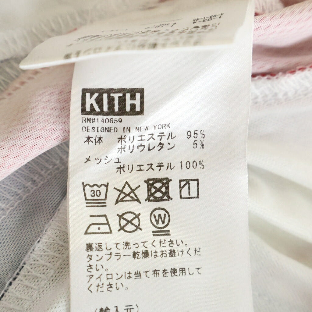 KITH(キス) 24SS TOKYO SOCCER JERSEY 東京限定 サッカージャージ 半袖ゲームシャツ ホワイト