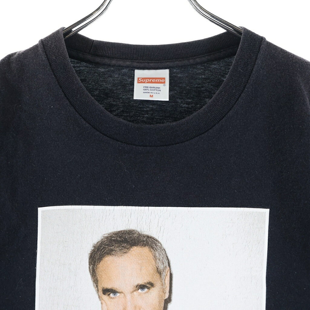 SUPREME(シュプリーム) 16SS Morrissey Tee モリッシー フロントプリント 半袖Tシャツカットソー ブラック
