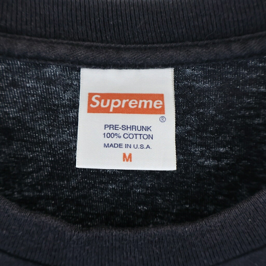 SUPREME(シュプリーム) 16SS Morrissey Tee モリッシー フロントプリント 半袖Tシャツカットソー ブラック