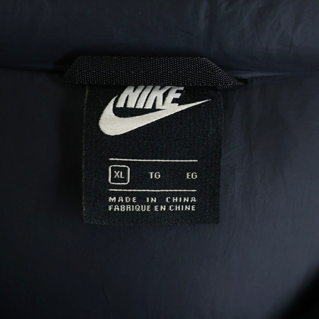 NIKE(ナイキ) Down-Fill Windrunner Shield Jacket ダウンフィル ウィンドランナー シールド ダウンジャケット 総柄 ホワイト/ブラック CU4407-133