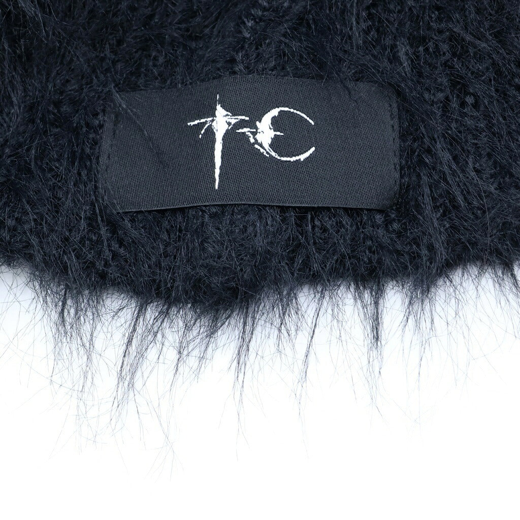 THUG CLUB(サグクラブ) Chimera Beanie キメラ ビーニー ニット帽 帽子 ブラック TC24AC2402