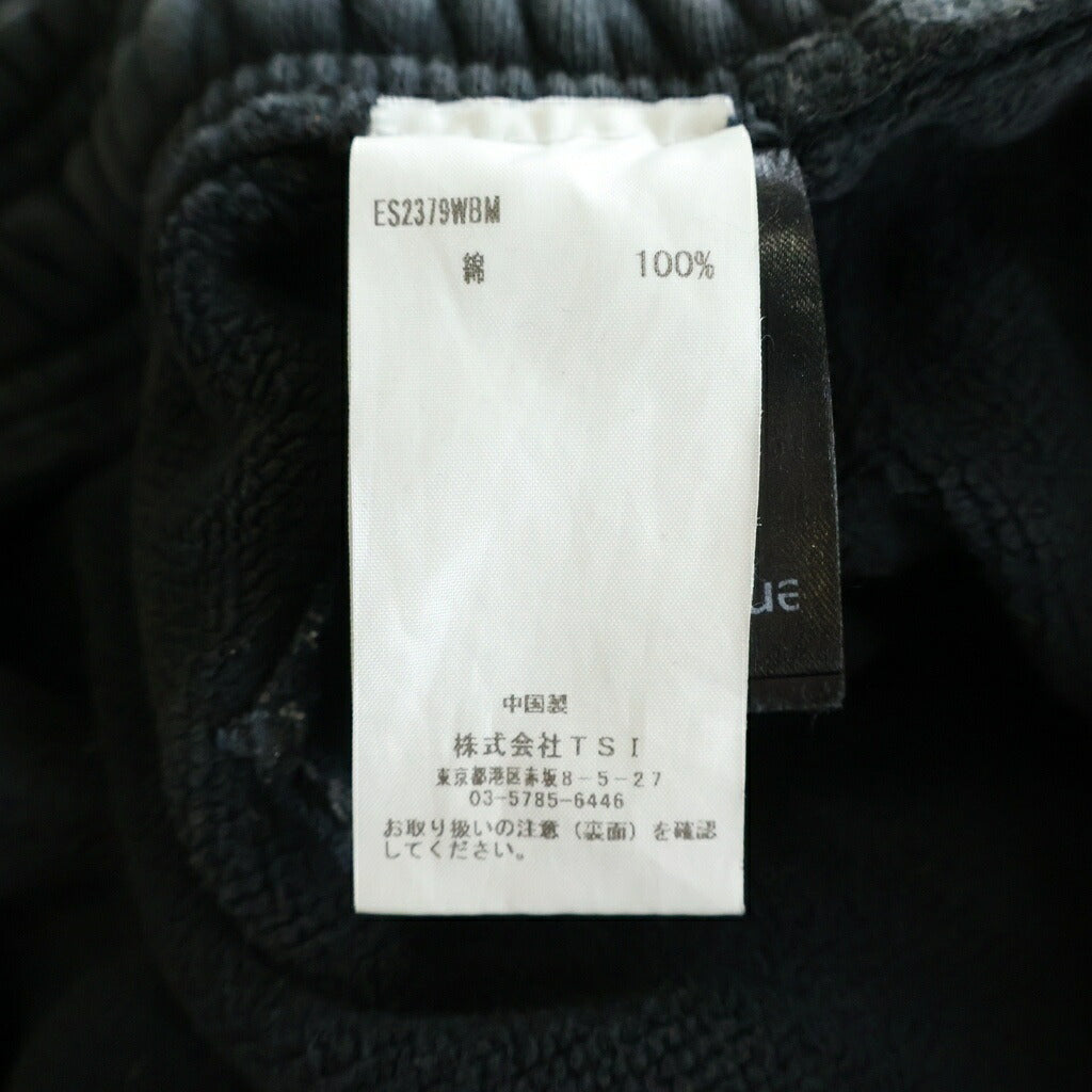 entire studios(エンタイア スタジオ) HEAVY GOCAR SWEAT PANTS ヘビー ゴカー スウェット カーゴパンツ ブラック ES2379