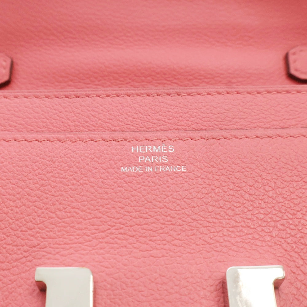 HERMES(エルメス) コンスタンストゥーゴー ローズアザレ エバーカラー SV金具 Y刻印 ロングウォレット ショルダーウォレット ピンク