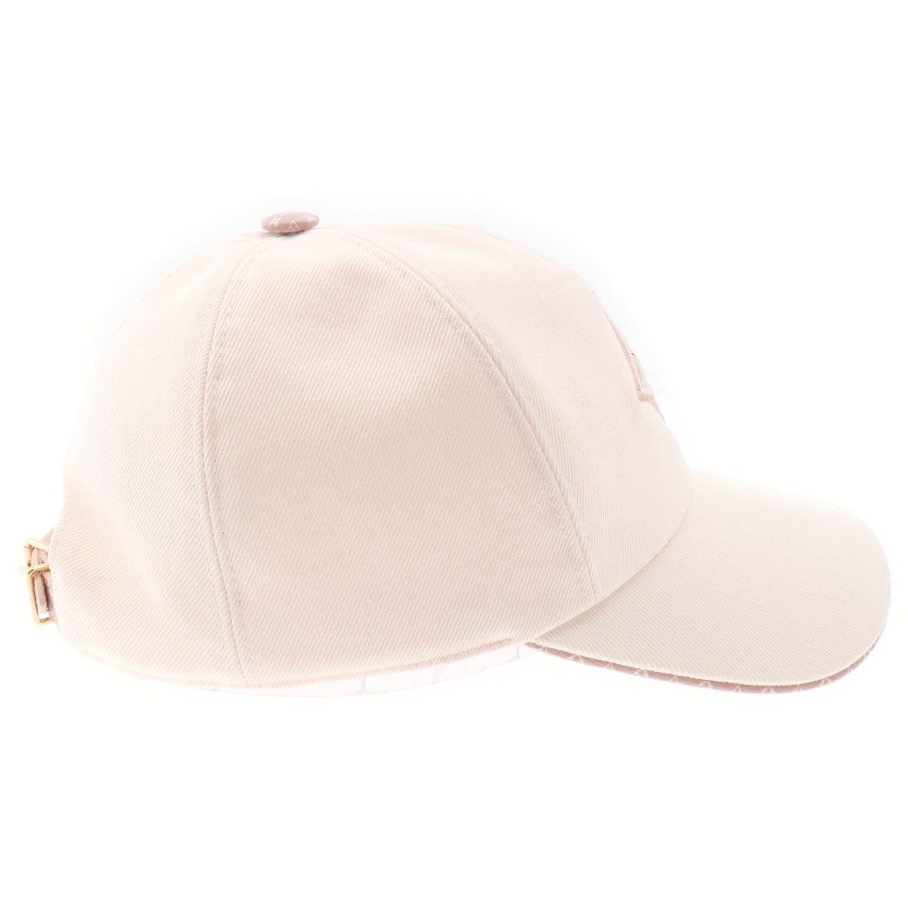 LOUIS VUITTON(ルイヴィトン) モノグラムフラワー エンブロイダリー ベースボールキャップ コットン M77808 帽子