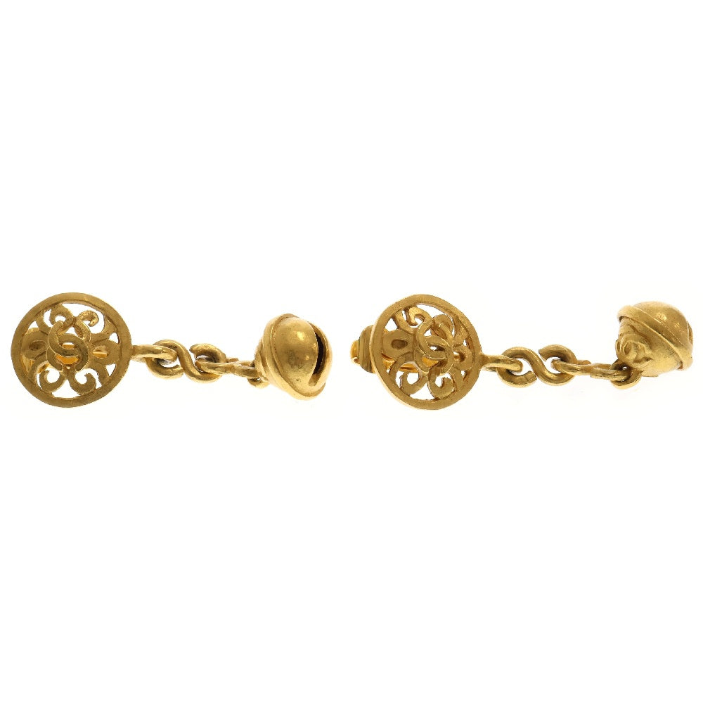 CHANEL(シャネル) ココマーク 鈴 イヤリング ゴールド GP 95P ヴィンテージ アクセサリー