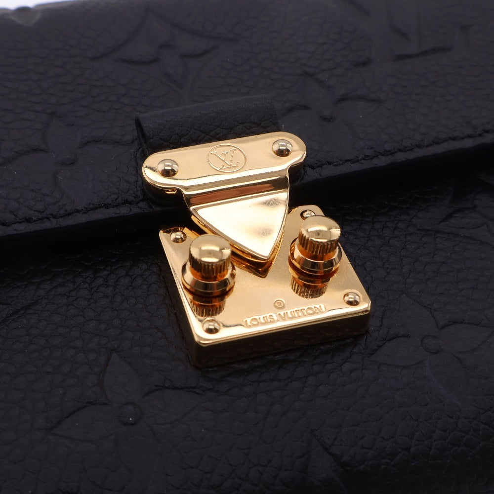 LOUIS VUITTON(ルイヴィトン) モノグラムアンプラント ポルトフォイユ・サラ メティス ノワール M82638 ICタイプ 長財布 ロングウォレット ブラック ゴールド金具