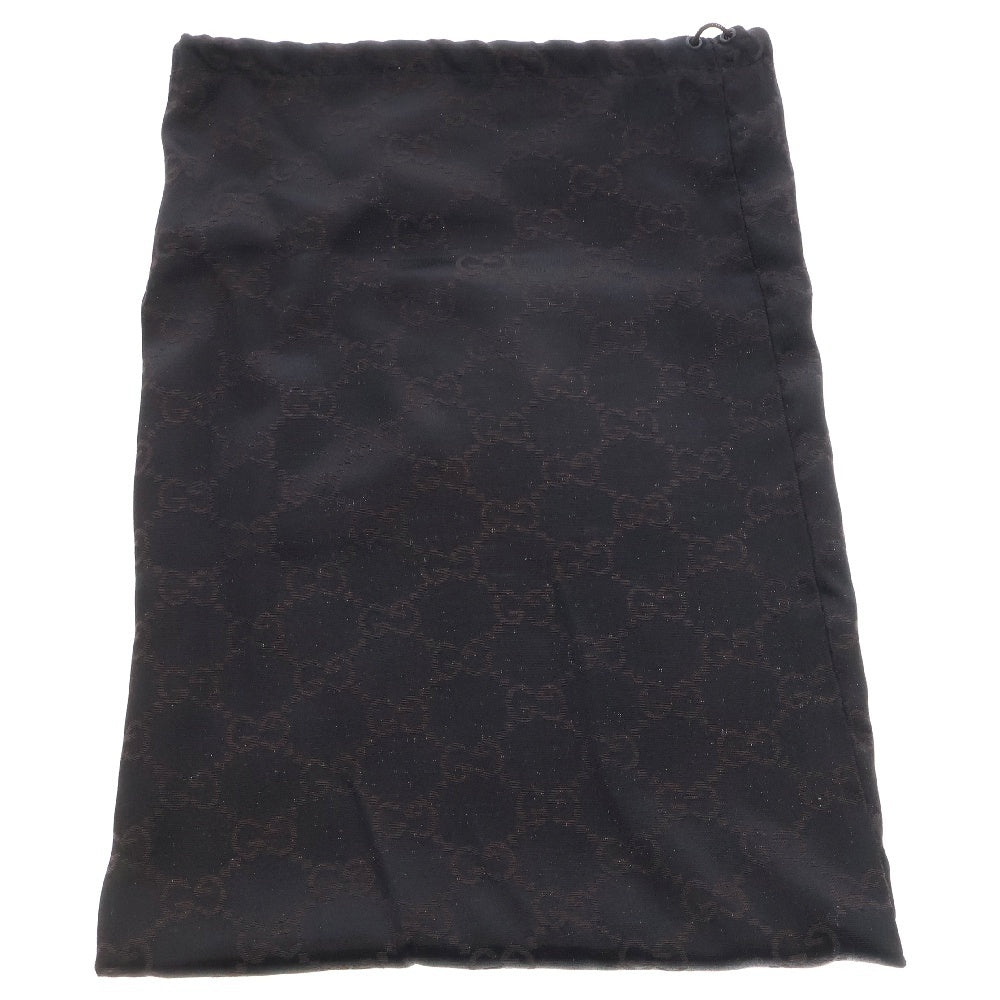 GUCCI(グッチ) GGキャンバス ショルダーバッグ ブラウン×ベージュ レザー×キャンバス 27639