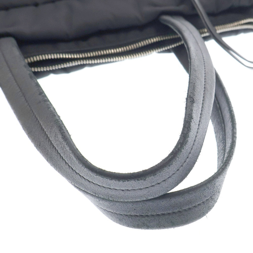 PRADA(プラダ) テスート トートバッグ ハンドバッグ ブラック ナイロン×レザー トライアングルロゴ 1BG056