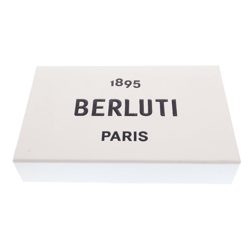 Berluti(ベルルッティ) カリグラフィ タリ オーガナイザー ブラック レザー ロングジップウォレット 長財布