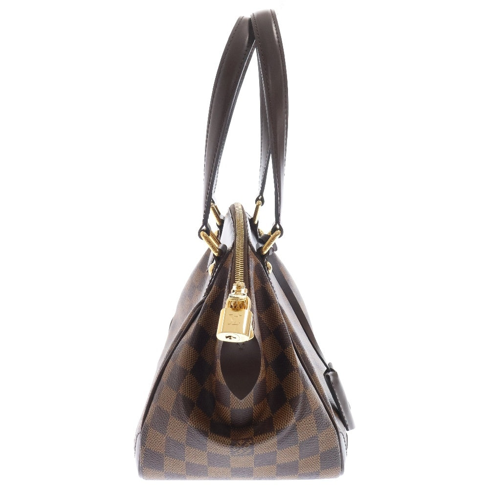 LOUIS VUITTON(ルイヴィトン) ダミエ ヴェローナPM レザーハンドバッグ ブラウン N41117