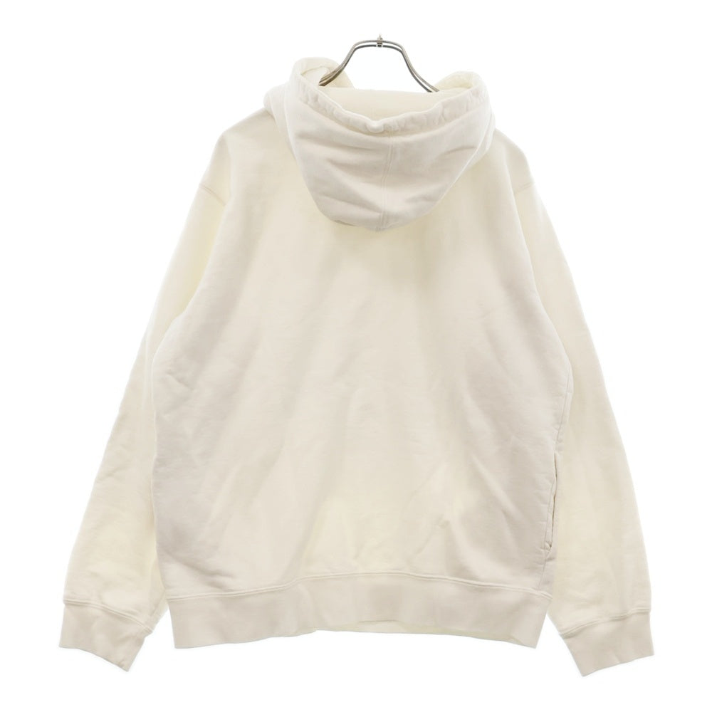 SUPREME(シュプリーム) 18SS Corner Label Hooded Sweatshirt コーナー ラベル ロゴプルオーバーパーカー ホワイト