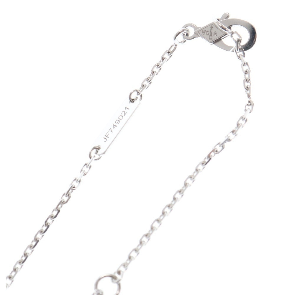 Van Cleef & Arpels(ヴァンクリーフアンドアーペル) ヴィンテージアルハンブラ ネックレス ホワイト ペンダント マザーオブパール ホワイトゴールド WG VCARF48700