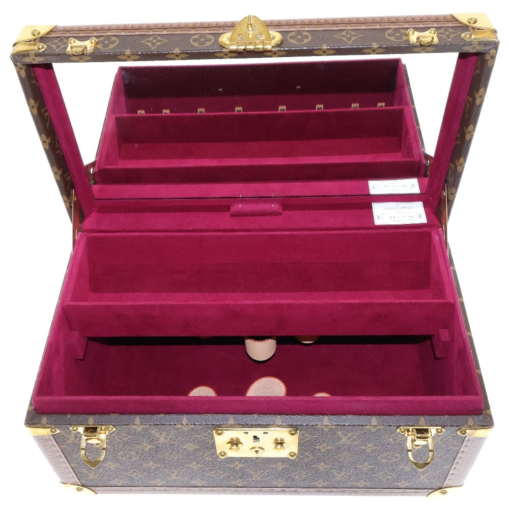 LOUIS VUITTON(ルイヴィトン) モノグラム ボワット ブテイユ メイクボックス トランクケース ブラウン M21822