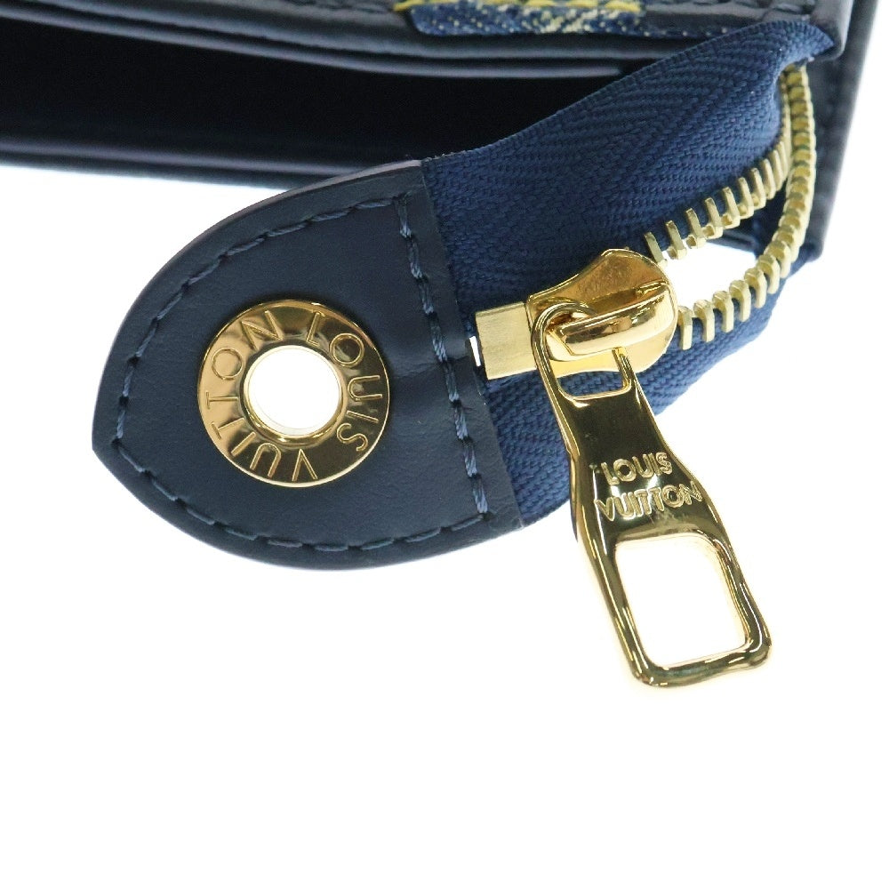 LOUIS VUITTON(ルイヴィトン) ×NIGO モノグラムドリップデニム ポシェットヴォワヤージュ MM クラッチバッグ セカンドバッグ ブルー M45961