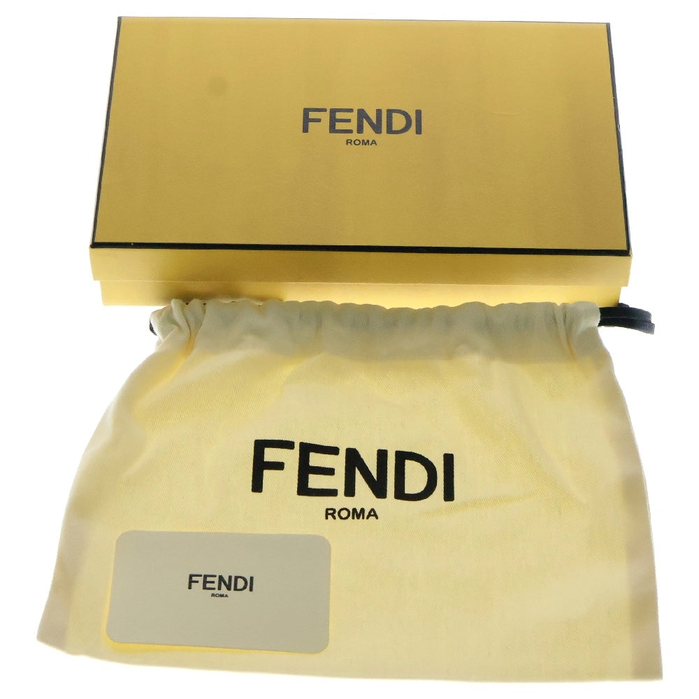 FENDI(フェンディ) ピーカブー コンチネンタルウォレット ロングウォレット 長財布 ローズピンク ゴールド金具 カードケース レザー 8M0427