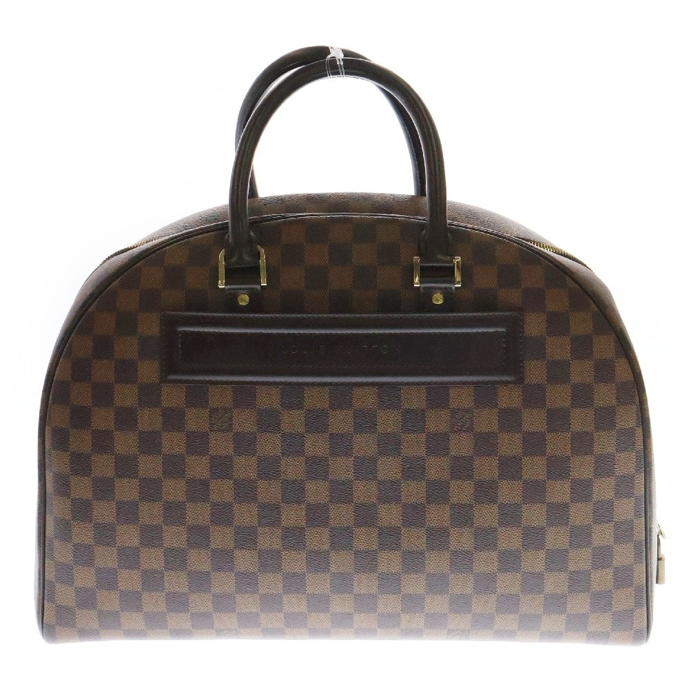 LOUIS VUITTON(ルイヴィトン) ダミエ ノリータ24 ボストンハンドバッグ ブラウン PVCレザー N41454