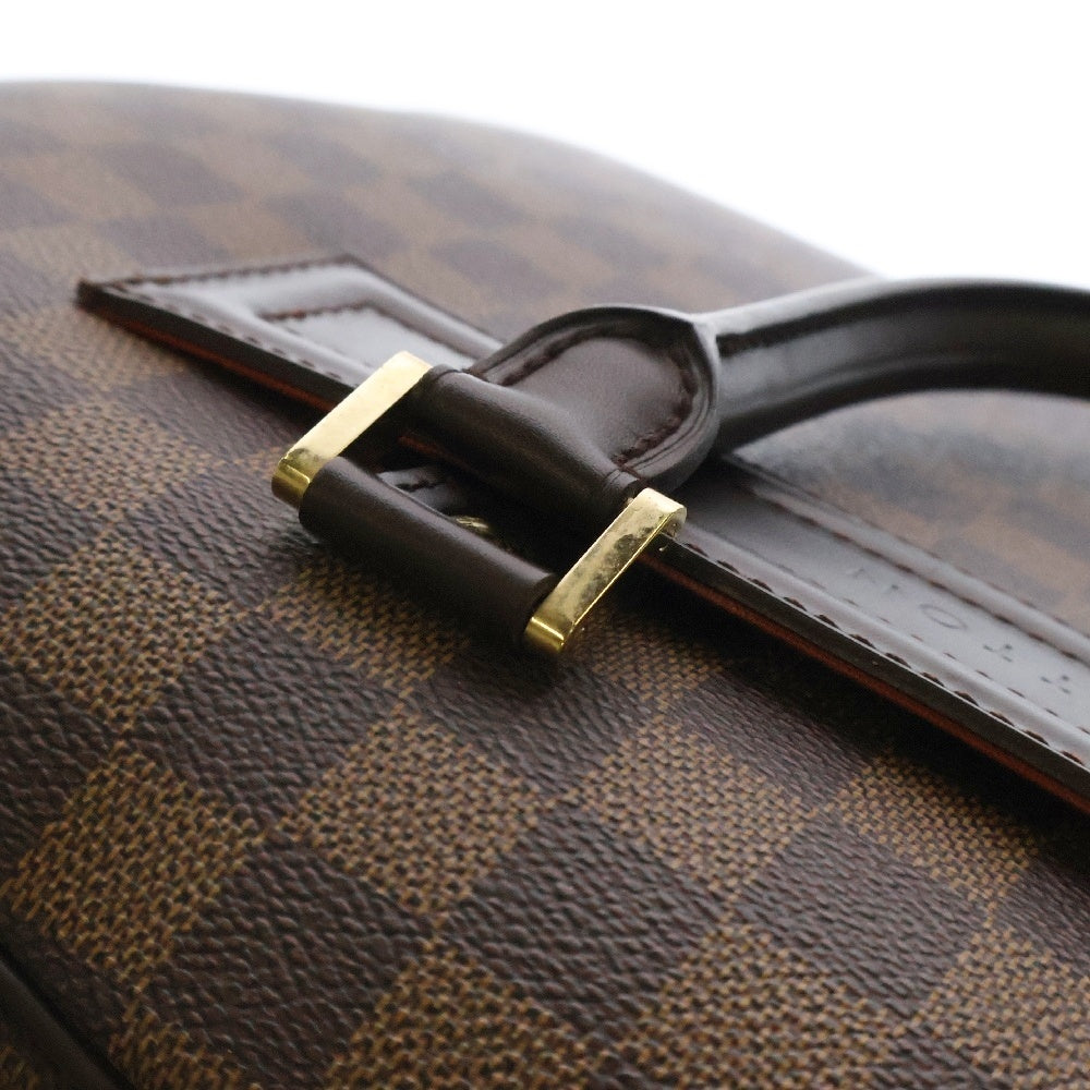LOUIS VUITTON(ルイヴィトン) ダミエ ノリータ24 ボストンハンドバッグ ブラウン PVCレザー N41454