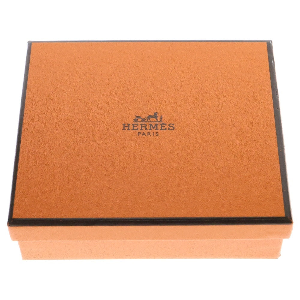 HERMES(エルメス) ベアン ミニ カードケース ソーブラック ブラック金具 ヴォーエプソン K刻印 名刺入れ