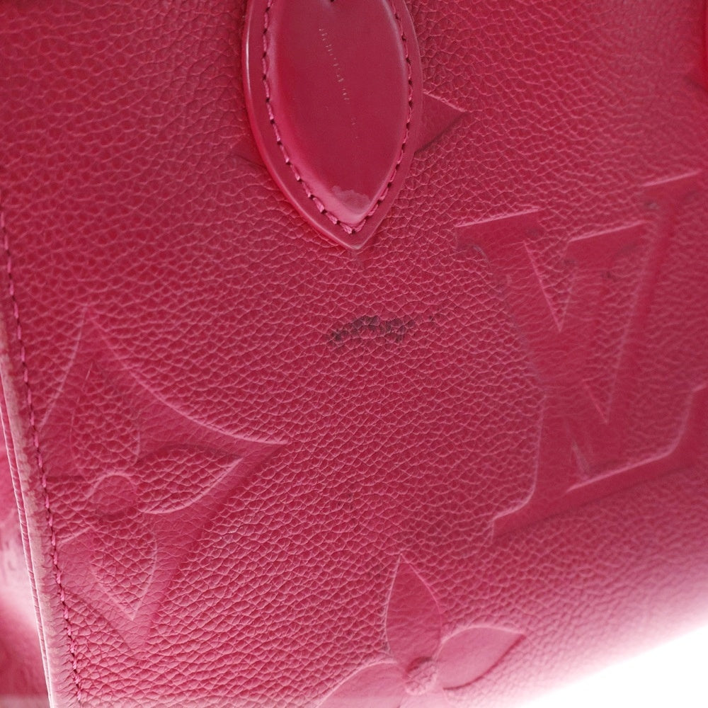LOUIS VUITTON(ルイヴィトン) モノグラムアンプラント オンザゴーPM フリージア ハンドバッグ ミニバッグ ピンク レザー ゴールド金具 M45660