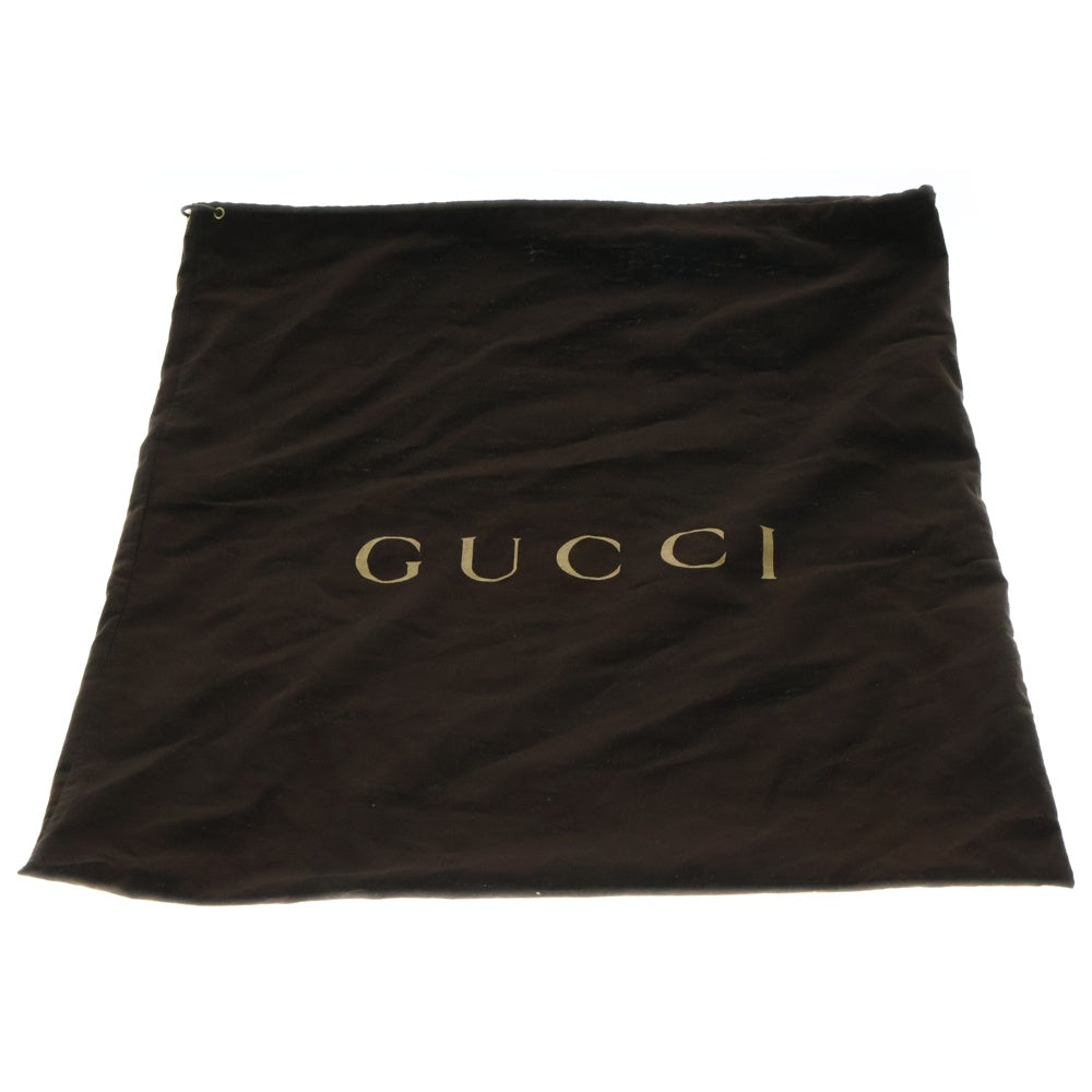 GUCCI(グッチ) GGキャンバス /レザー トートバッグ ハンドバッグ ベージュ×ホワイト ゴールド金具 レザー×キャンバス 269956