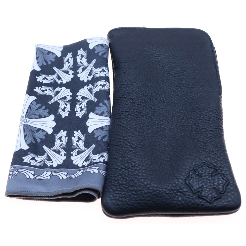 CHROME HEARTS(クロムハーツ) STRAPADICTOME サイドクロス ボストンフレーム メガネ サングラス アイウェア ブラック×ゴールド