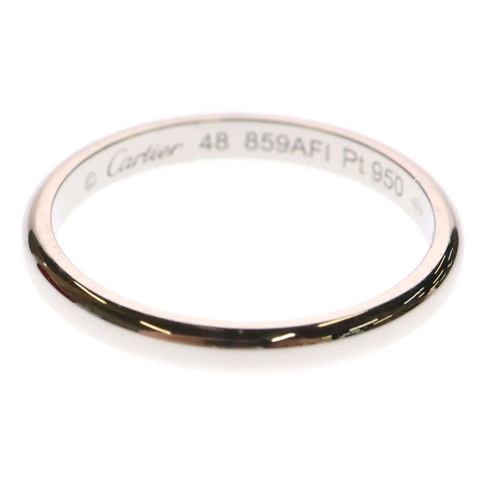 Cartier(カルティエ) リング バンド Pt950 プラチナ ジュエリー アクセサリー