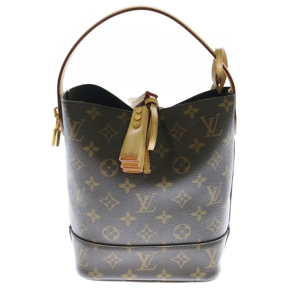LOUIS VUITTON(ルイヴィトン) モノグラム イドール ミニトートバッグ ハンドバッグ ブラウン ゴールド金具 レザー×PVC M94600 NN14