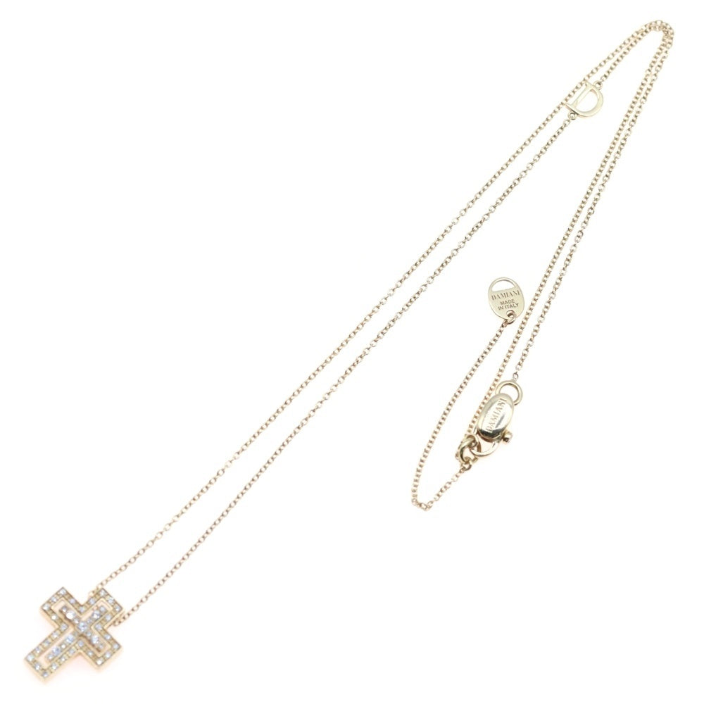 DAMIANI(ダミアーニ) ベルエポックXXS クロス ダイヤモンド ネックレス K18YG イエローゴールド 20083570 ジュエリー アクセサリー