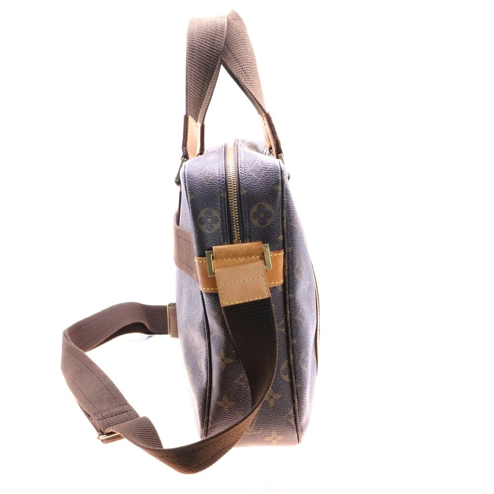 LOUIS VUITTON(ルイヴィトン) モノグラム サックボスフォール レザーハンドバッグ ブラウン M40043