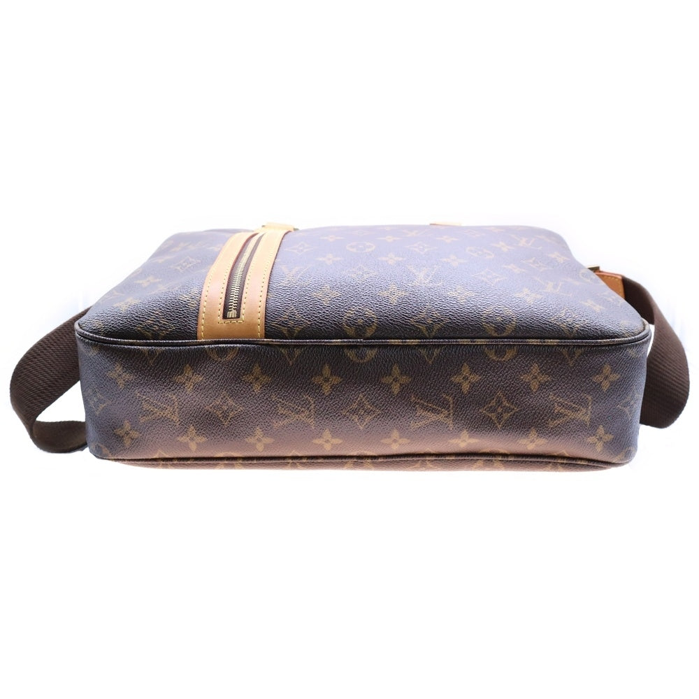LOUIS VUITTON(ルイヴィトン) モノグラム サックボスフォール レザーハンドバッグ ブラウン M40043