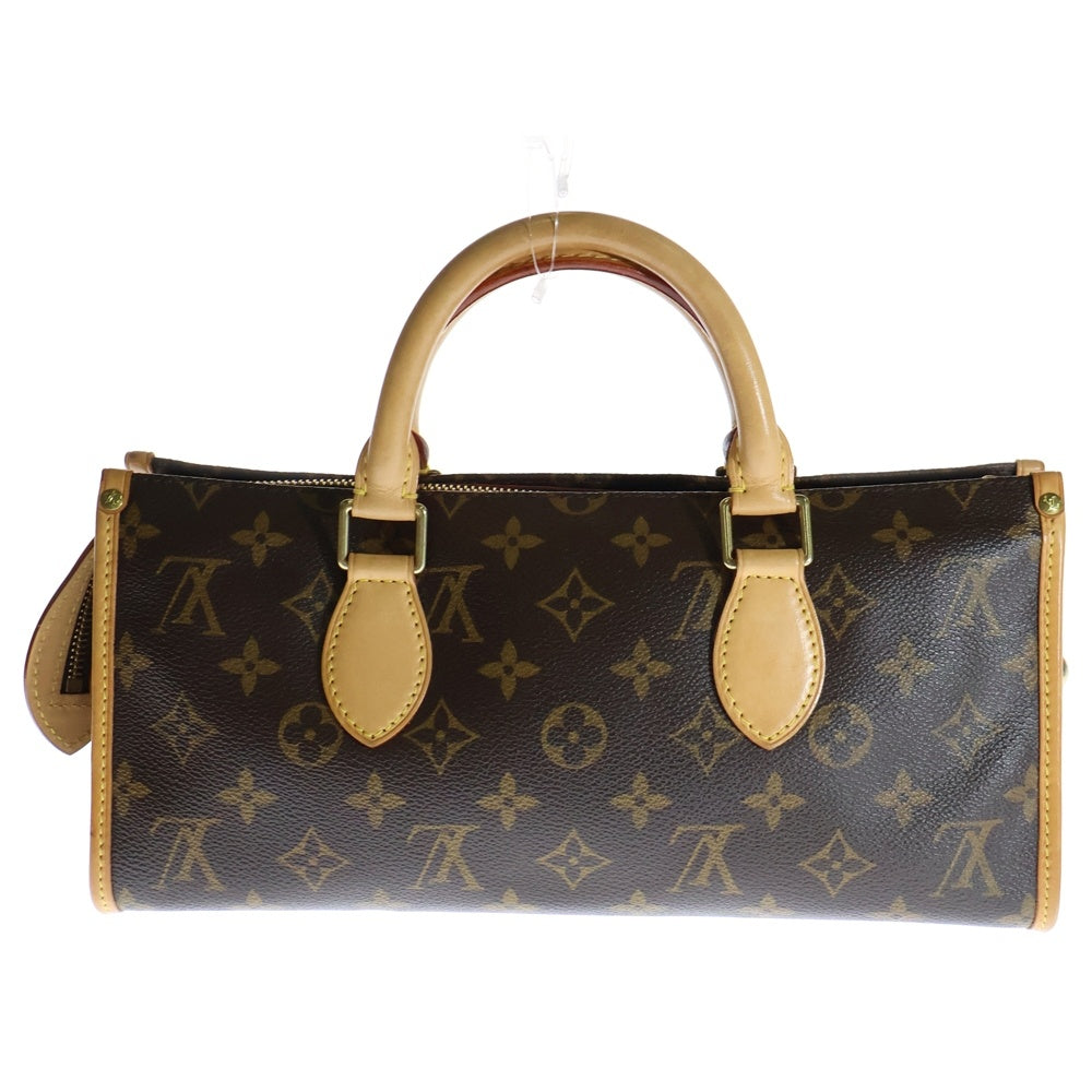 LOUIS VUITTON(ルイヴィトン) モノグラム ポパンクール ハンドバッグ ゴールド金具 ブラウン PVC M40009