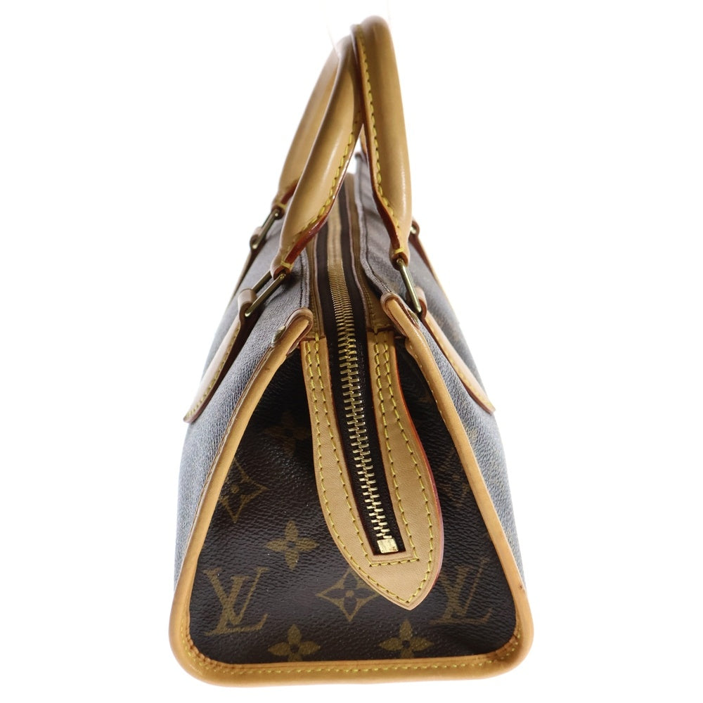 LOUIS VUITTON(ルイヴィトン) モノグラム ポパンクール ハンドバッグ ゴールド金具 ブラウン PVC M40009