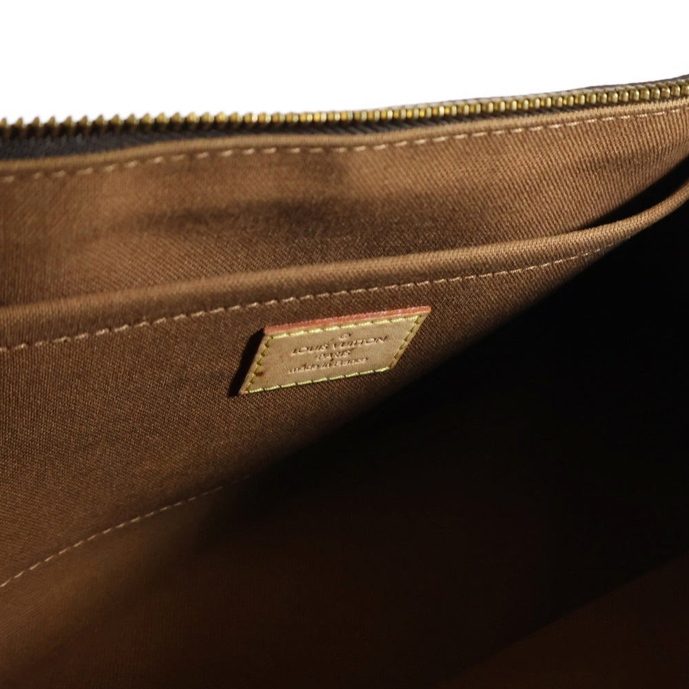 LOUIS VUITTON(ルイヴィトン) モノグラム ポパンクール ハンドバッグ ゴールド金具 ブラウン PVC M40009