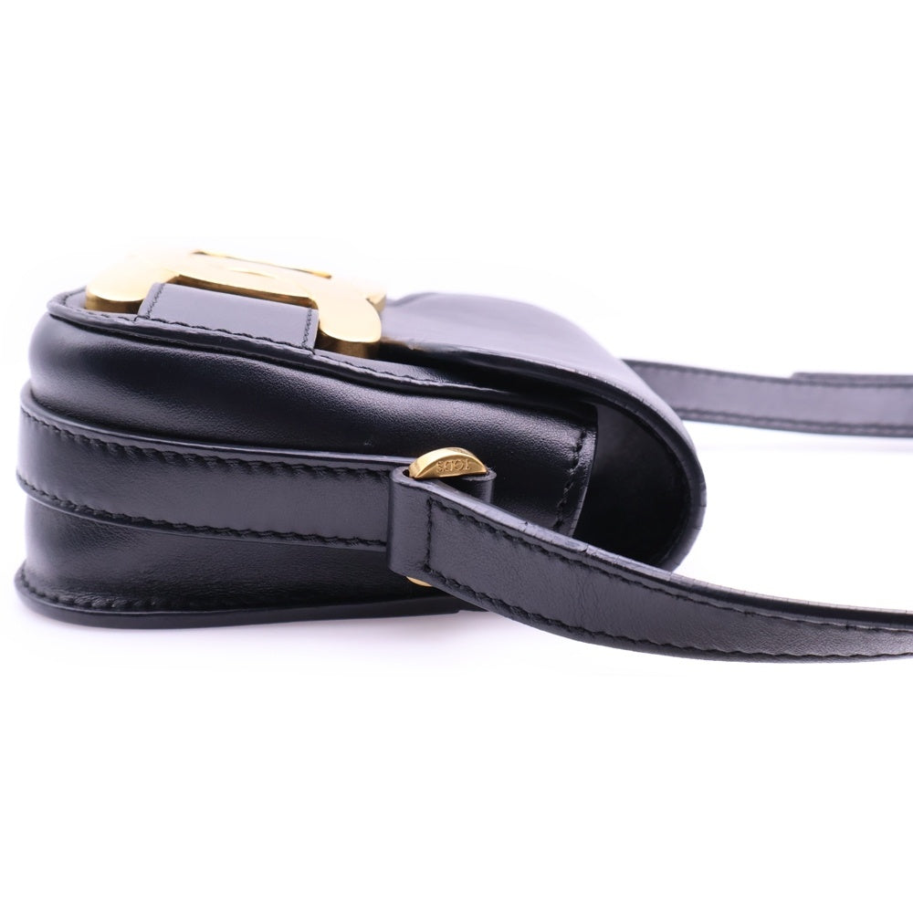 TOD'S(トッズ) ケイト ショルダーバッグ ブラック ゴールド金具 レザー XBWAOYJ0100RORB999