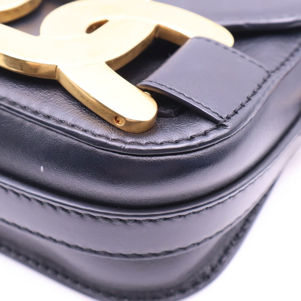 TOD'S(トッズ) ケイト ショルダーバッグ ブラック ゴールド金具 レザー XBWAOYJ0100RORB999