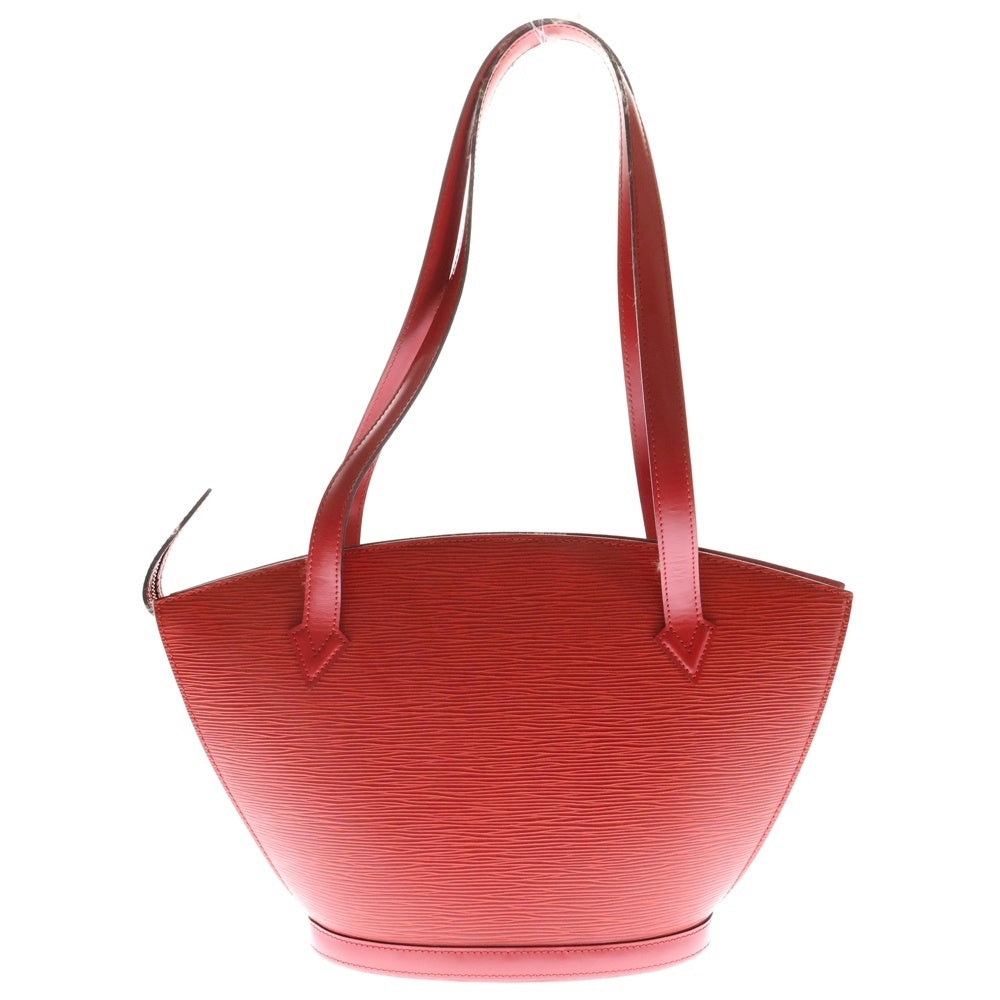 LOUIS VUITTON(ルイヴィトン) エピ サンジャック ハンドバッグ トートバッグ ゴールド金具 レザー カストリアンレッド M52277