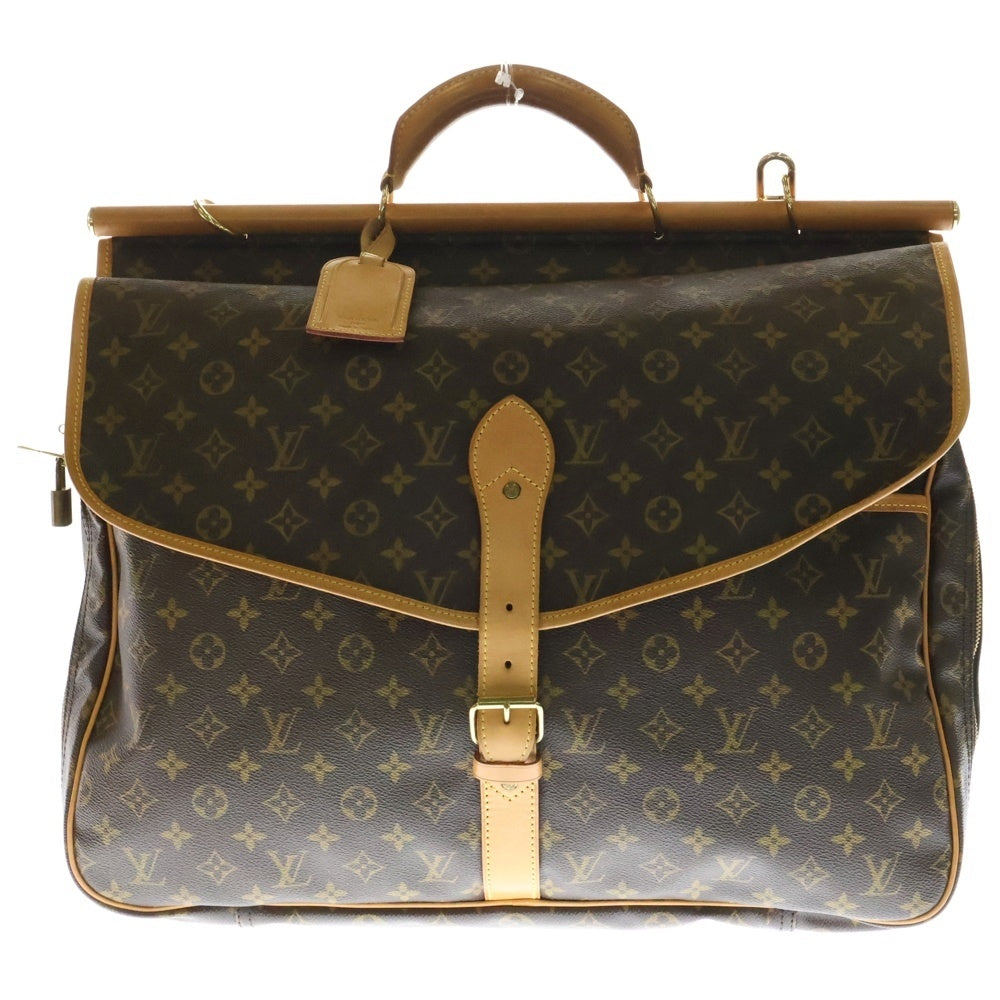 LOUIS VUITTON(ルイヴィトン) モノグラム サックシャス 2WAY レザーショルダーバッグ ハンドバッグ トラベルバッグ ブラウン M41140