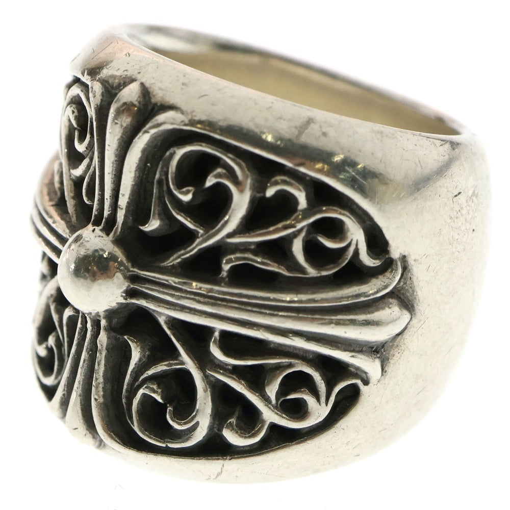 CHROME HEARTS(クロムハーツ) CLASSIC OVAL クラシックオーバルクロス リング シルバー BCA340