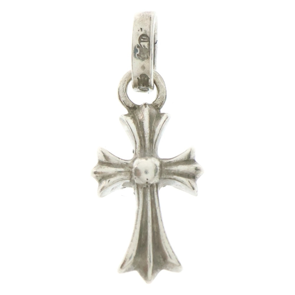 CHROME HEARTS(クロムハーツ) CRS BBYFAT P DMND ベイビーファットクロス PAVEダイヤ ペンダントトップ シルバー BCA234