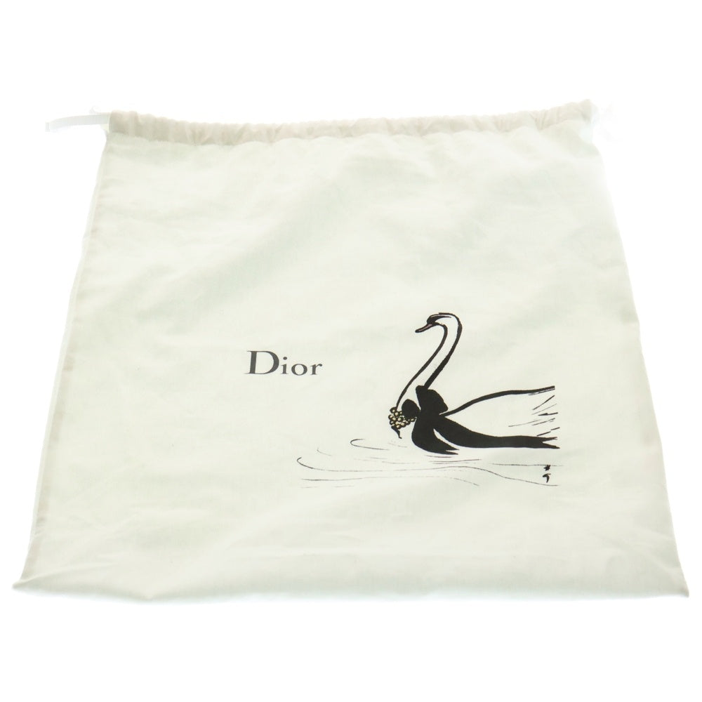 Christian Dior(クリスチャンディオール) マイレディディオール マットラムスキン 2WAYハンドバッグ ショルダーバッグ ブラック