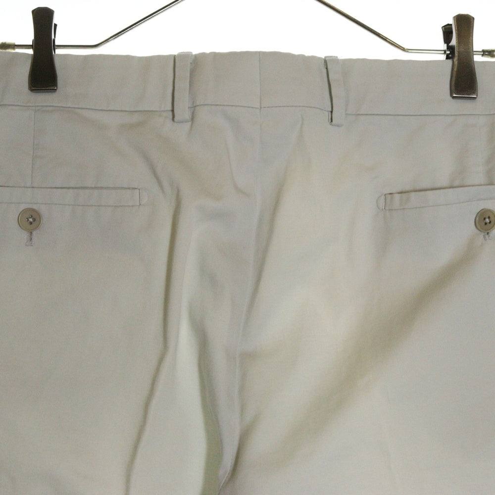 HERMES(エルメス) パンツ スラックス ボトムス コットン ホワイトグレー #48 835205B0 メンズ