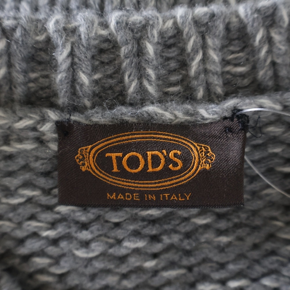 TOD'S(トッズ) カシミヤ ロングスリーブ 長袖ニット セーター グレー